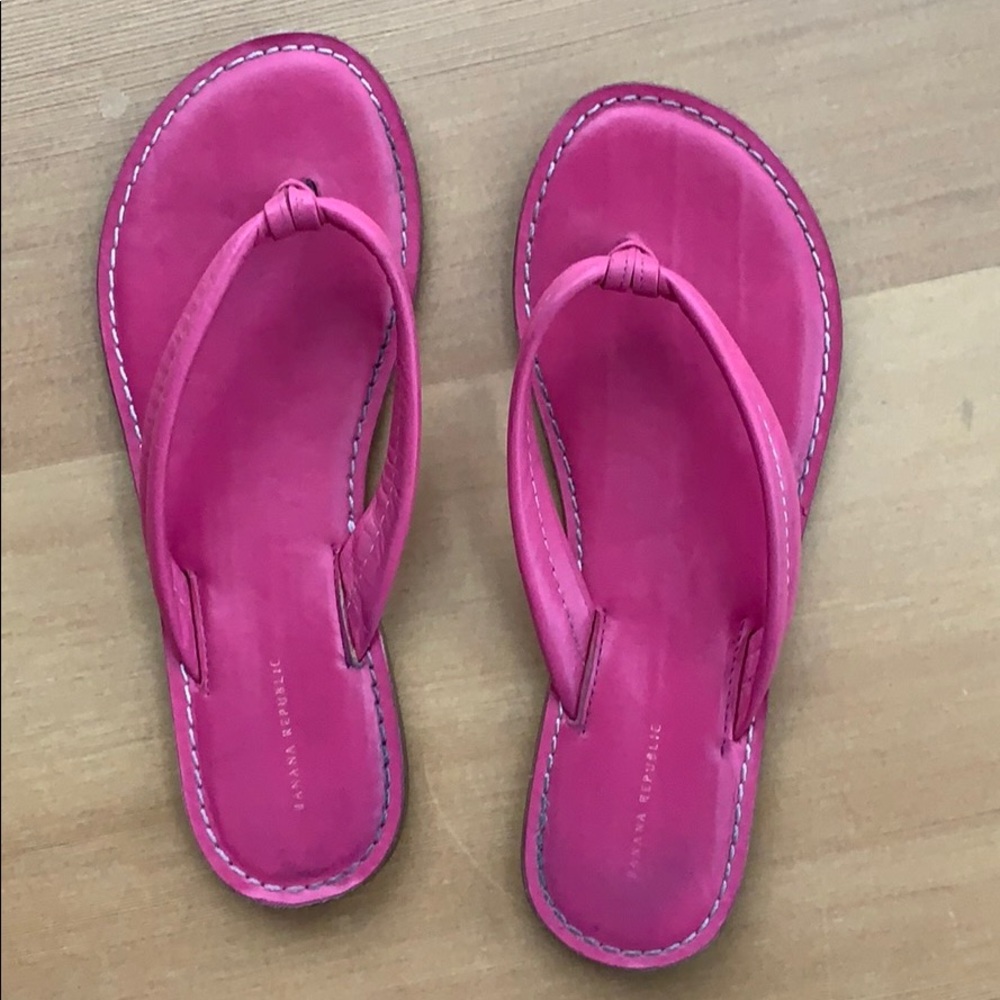 Banana Republic leather Sandals